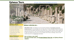 Desktop Screenshot of ephesus-tours.pro