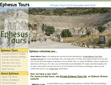 Tablet Screenshot of ephesus-tours.pro